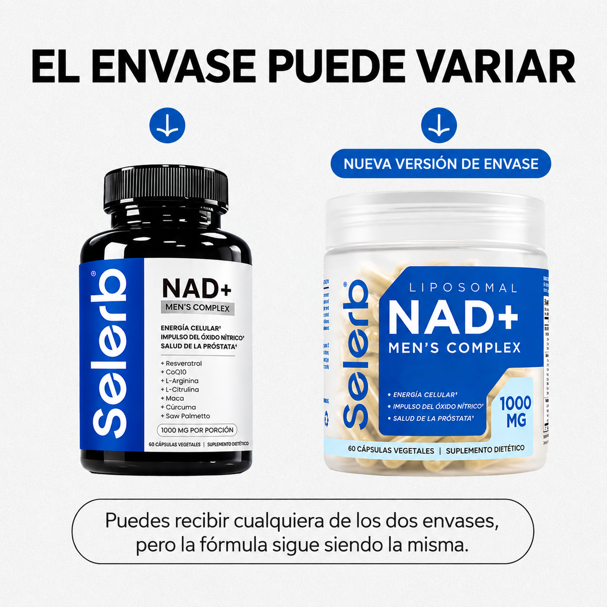 Selerb® NAD+ Liposomal Men’s Complex 1000 mg