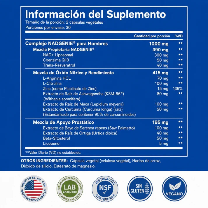 NAD + RESVERATROL