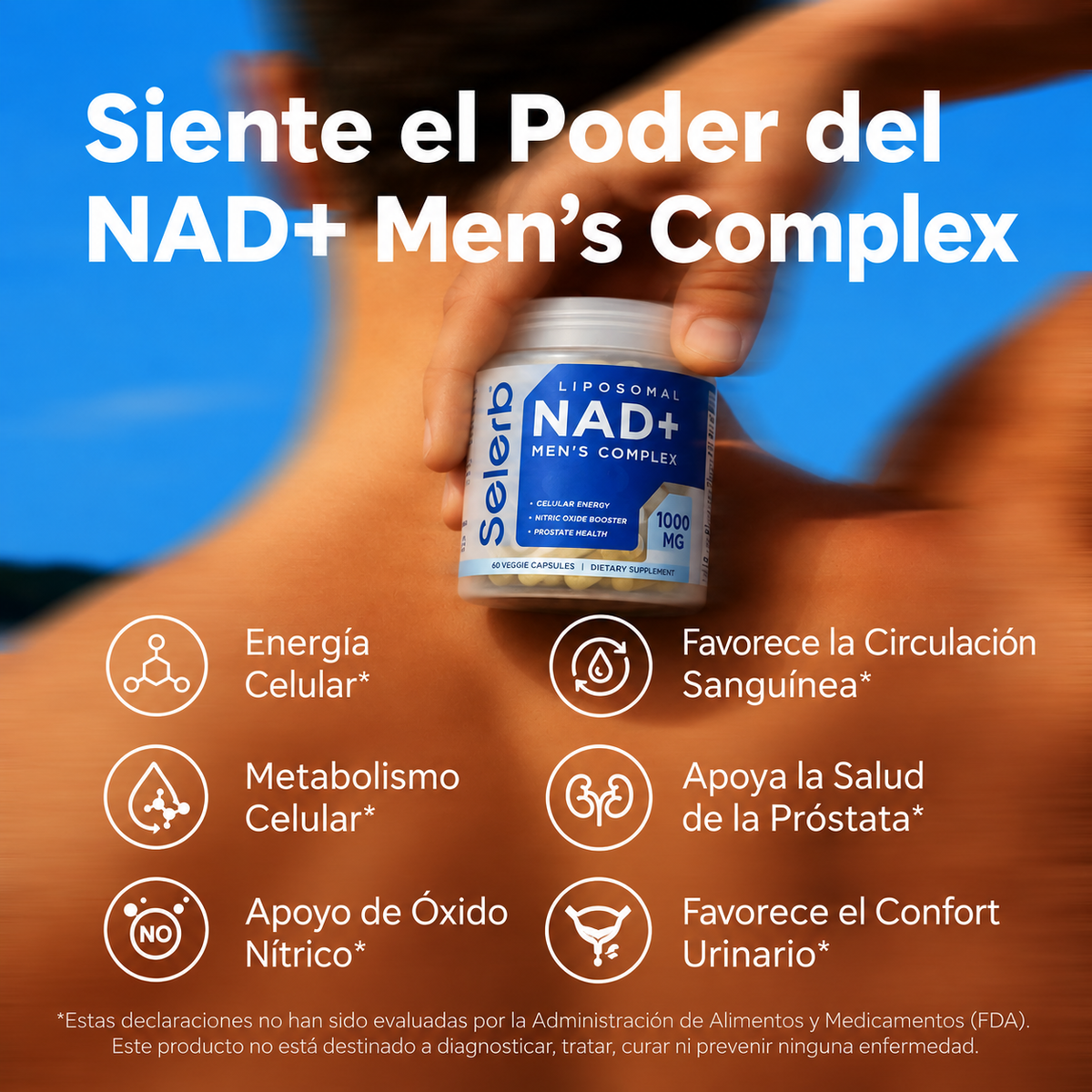 Selerb® NAD+ Liposomal Men’s Complex 1000 mg