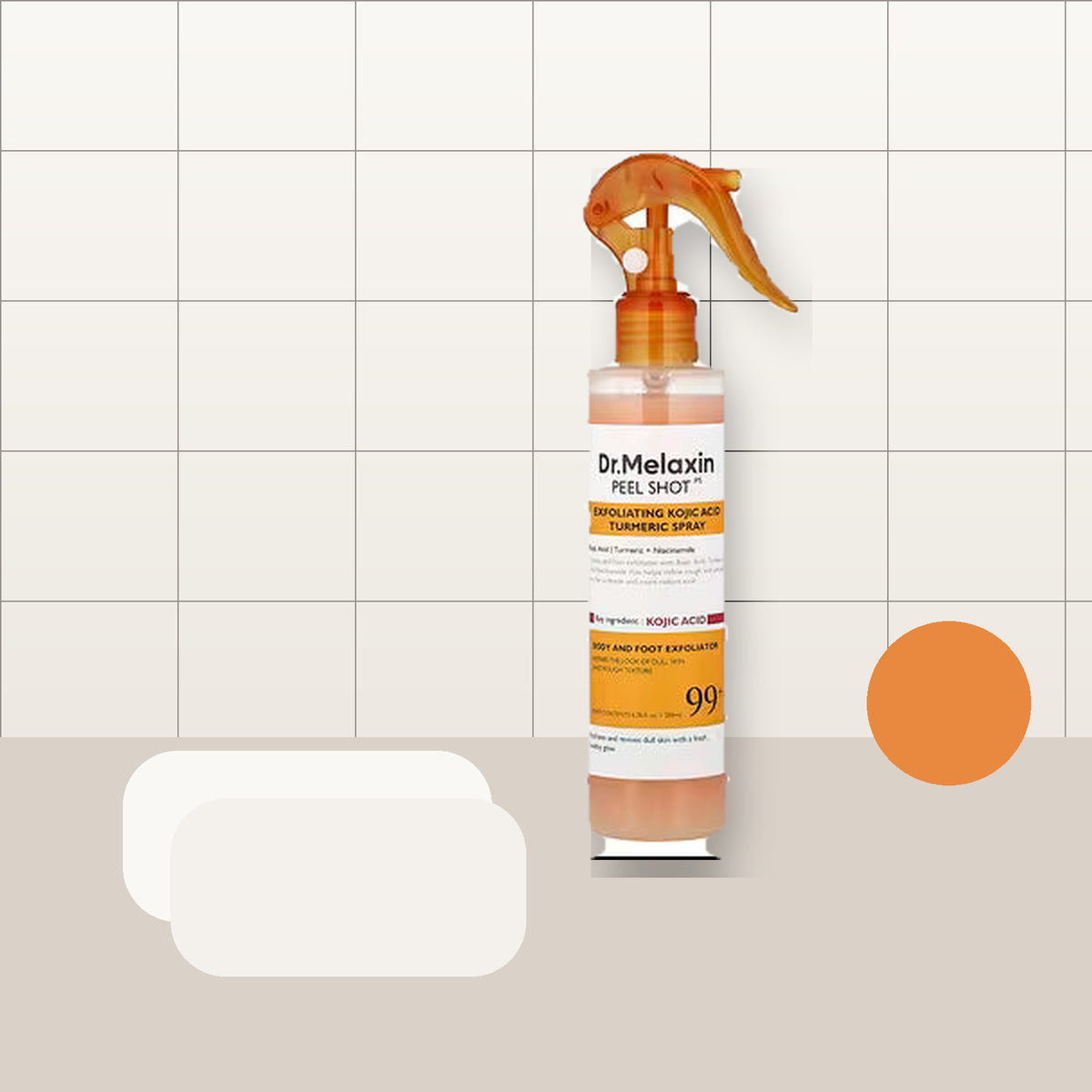 Dr.Melaxin Peel Shot - escena de baño premium