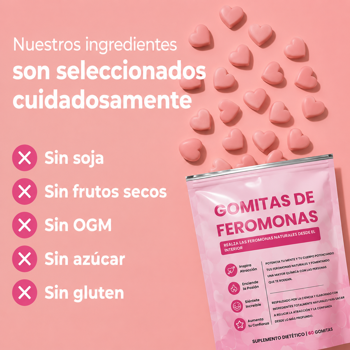 Gomitas de Feromonas Despierta sus deseos