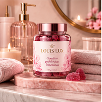 Gomitas probióticas femeninas Louis Lux - escena de rutina