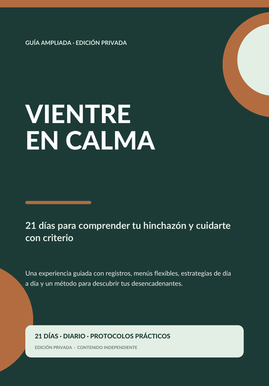 Portada del ebook Vientre en calma - edición privada