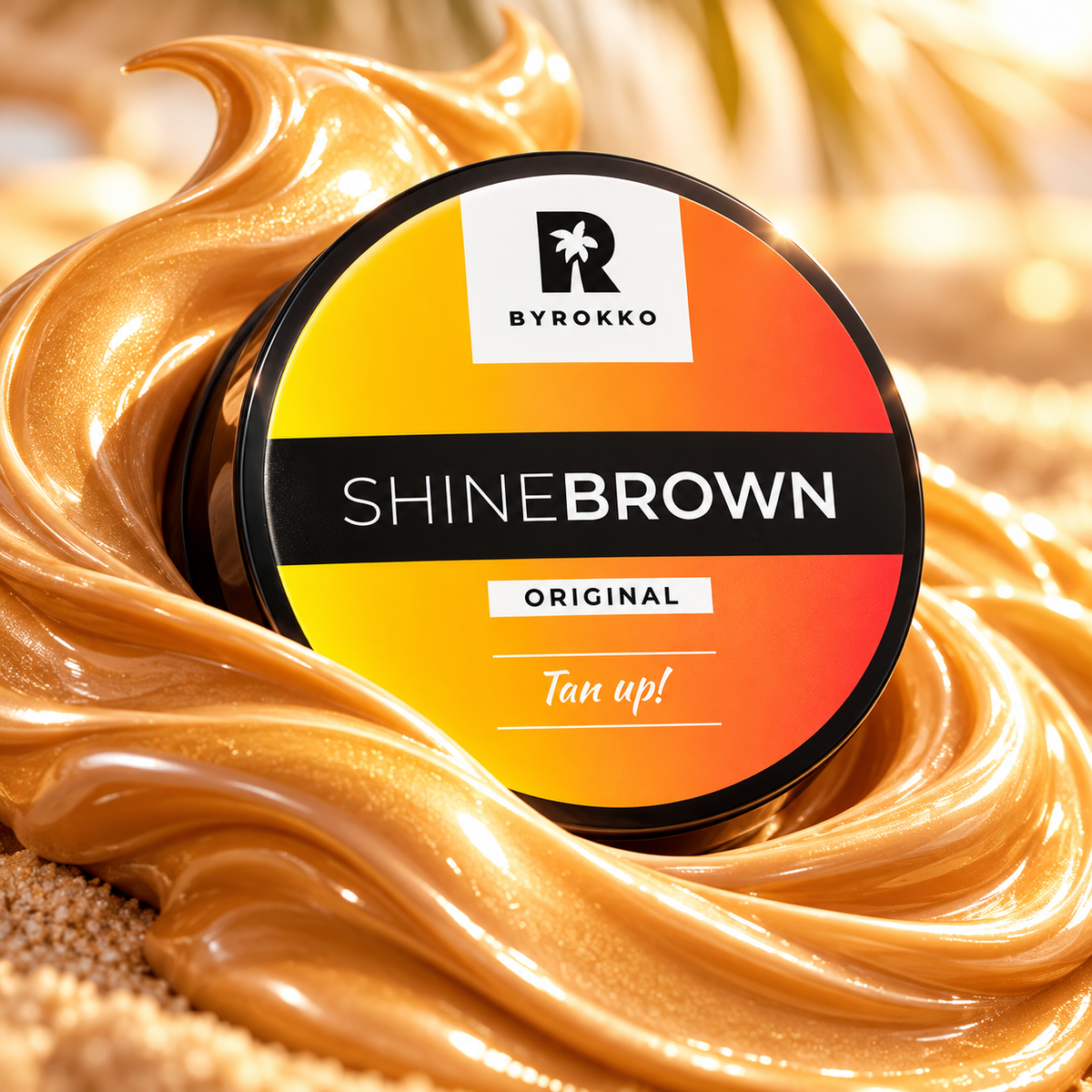 Shine Brown Original 200 ml con textura de crema